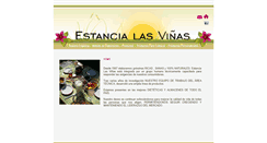 Desktop Screenshot of estancialasvinas.com.ar